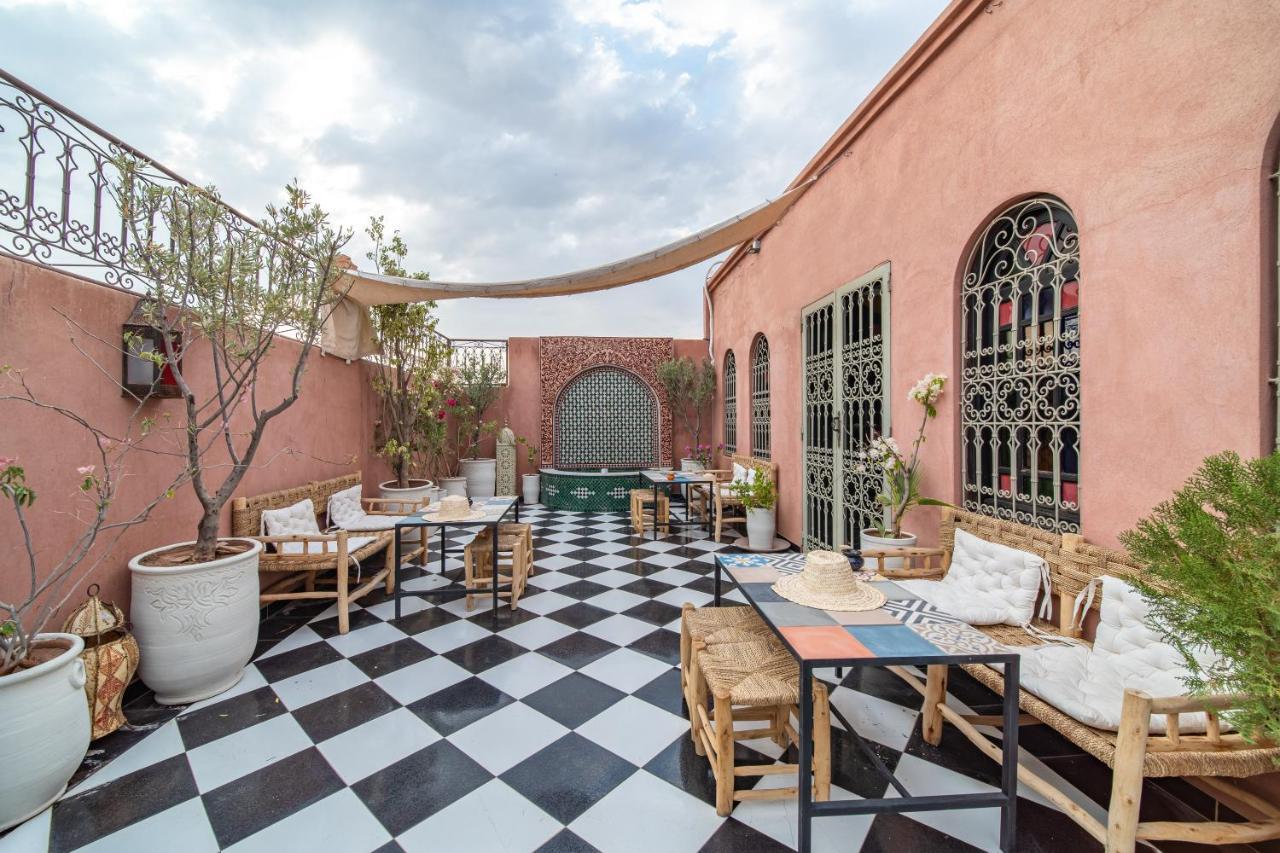 Riad Appart Arwa Aparthotel Marrakesh Exterior foto