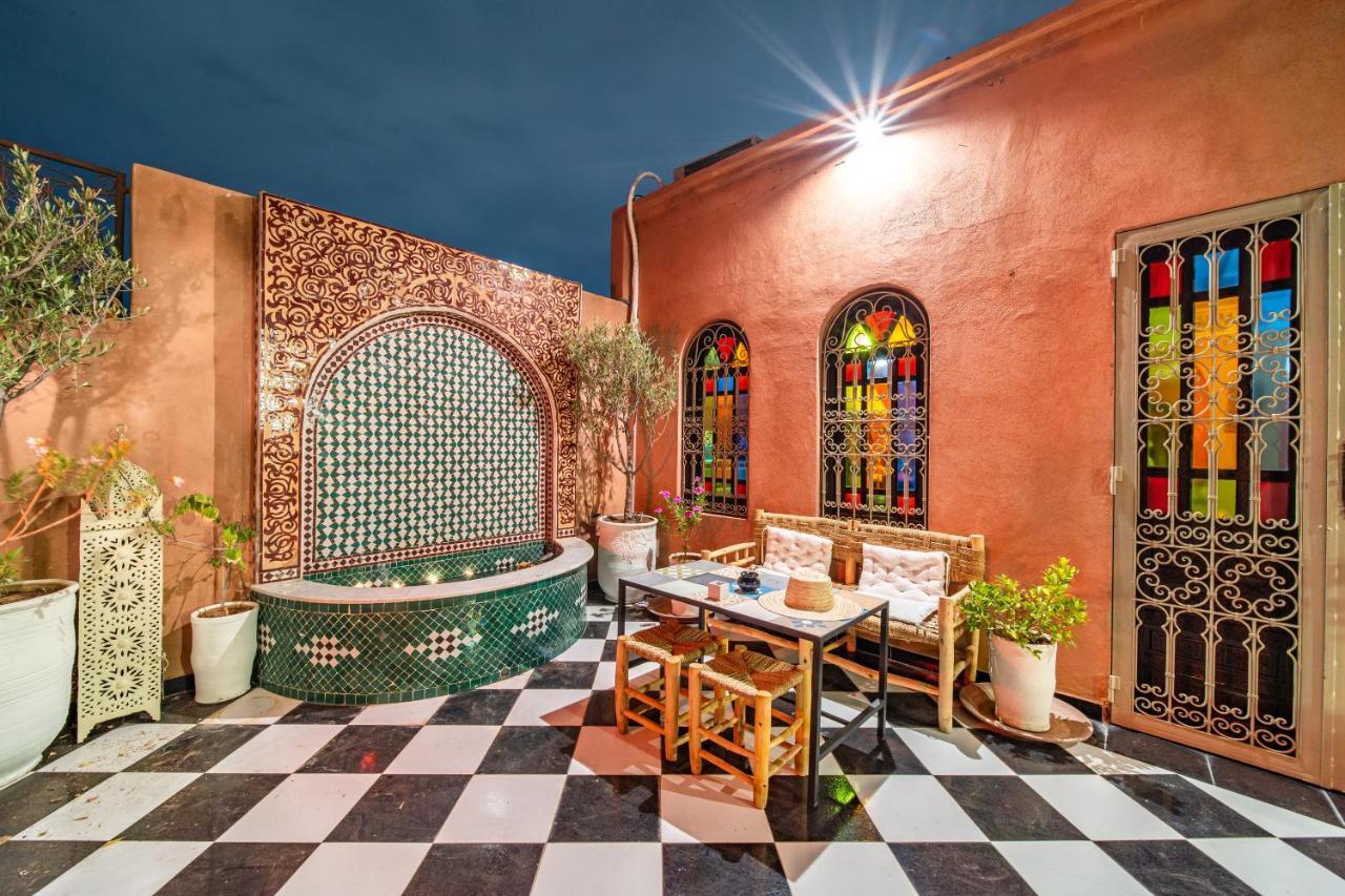 Riad Appart Arwa Aparthotel Marrakesh Exterior foto